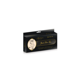 Set de 5 bandeaux satinés noirs chevilles poignets et yeux 